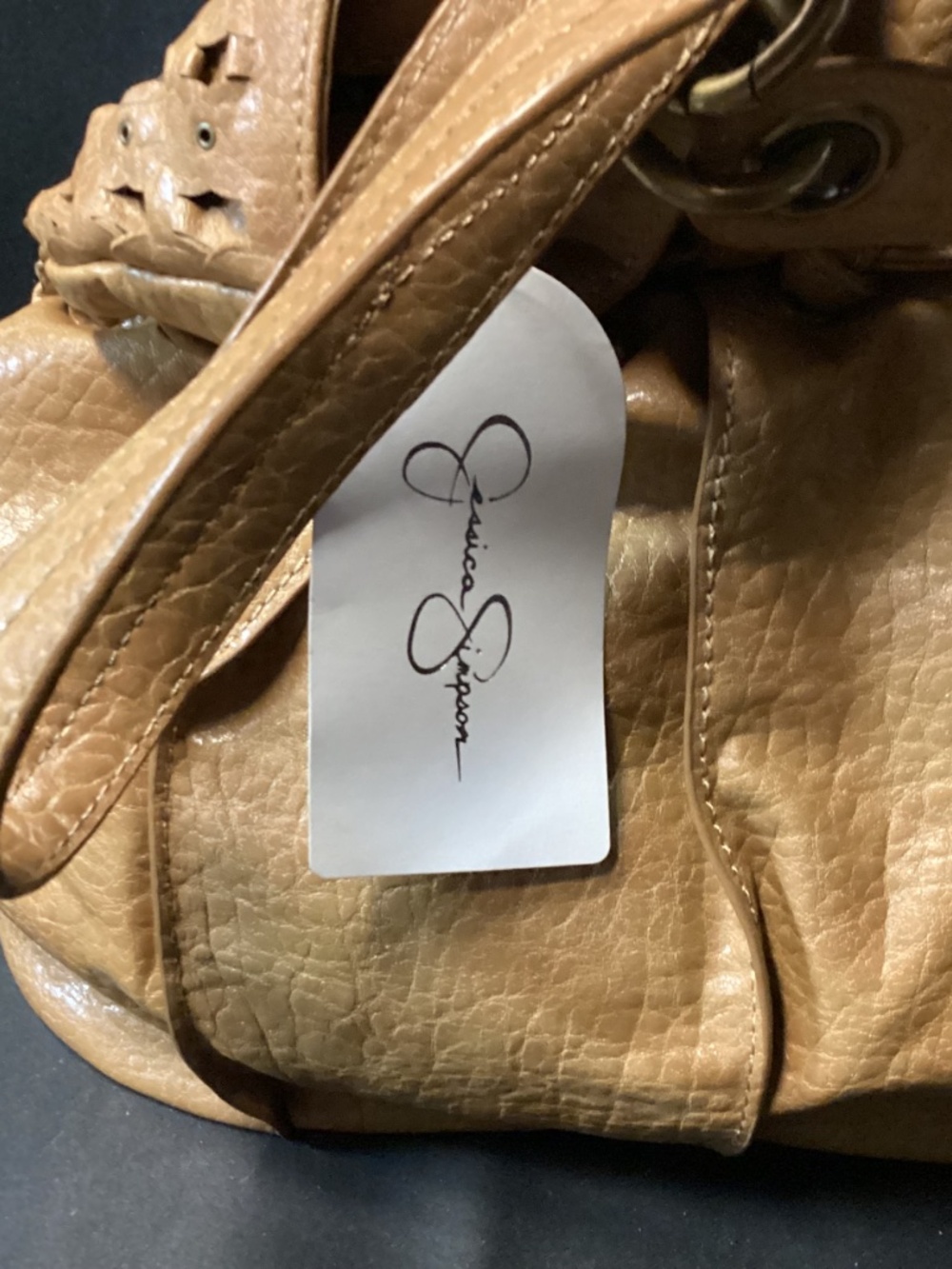 Beautiful Jessica Simpson Camel Color - Picture 5 of 11